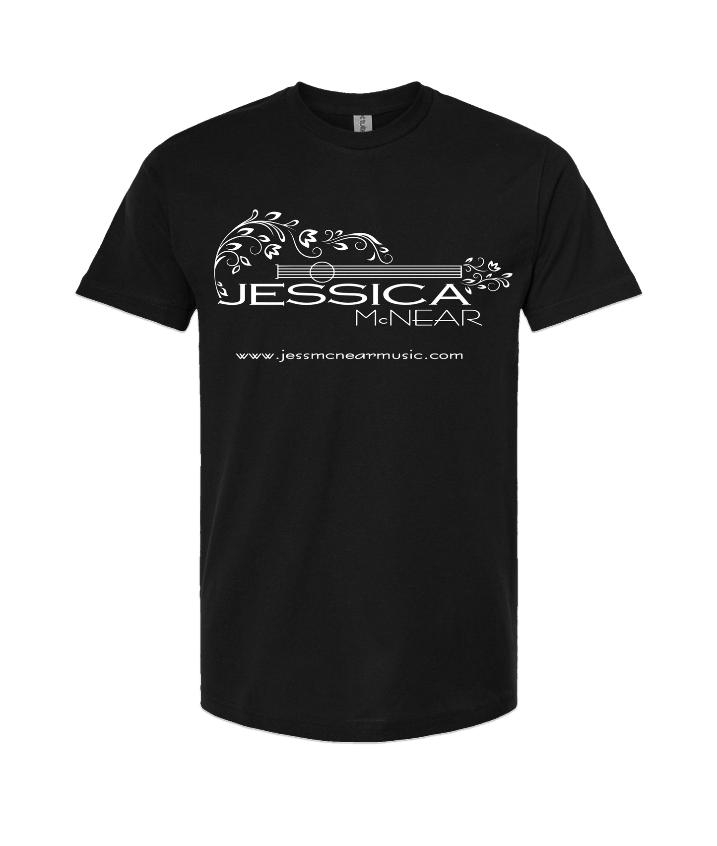 V-JMCNTOP - GUITAR - Black T Shirt