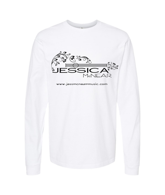 Jessica McNear - GUITAR - White Long Sleeve T