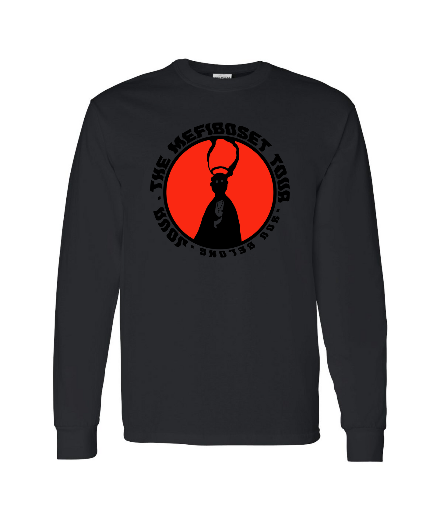 JOVA MUSIC MERCH - GRASA? - Black Long Sleeve T