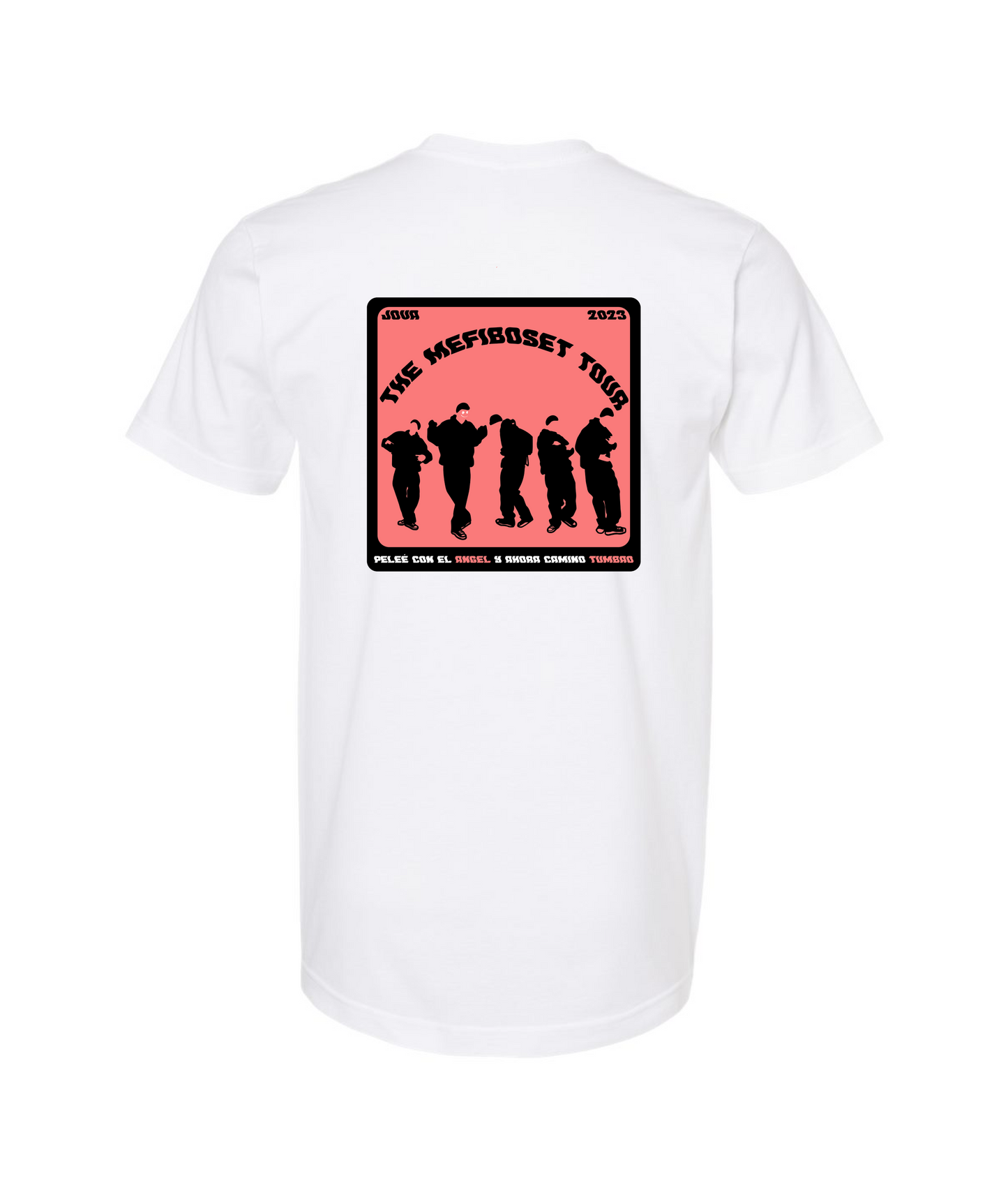 JOVA MUSIC MERCH - THE MEFIBOSET TOUR - White T Shirt