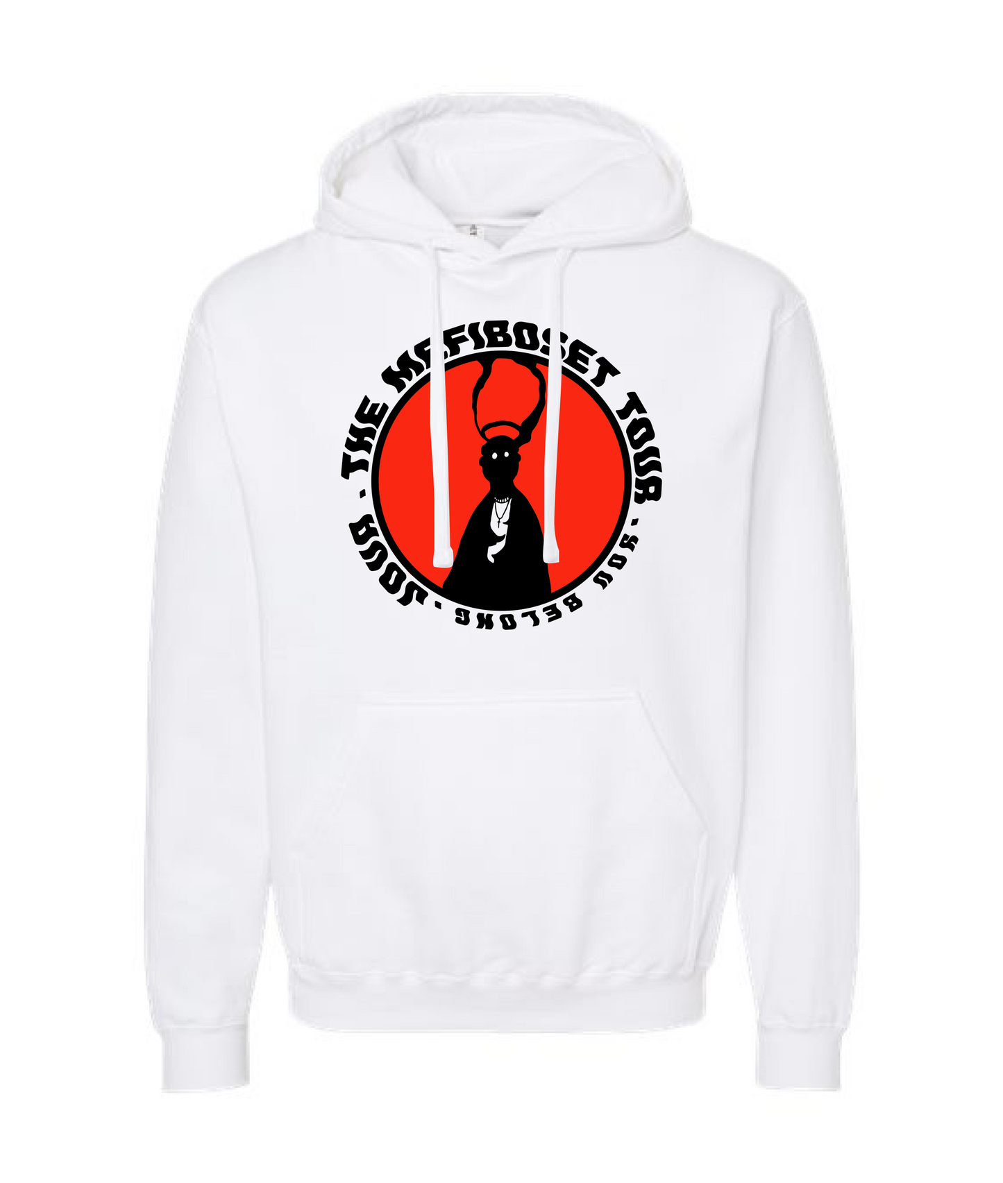 JOVA MUSIC MERCH - THE MEFIBOSET TOUR - White Hoodie