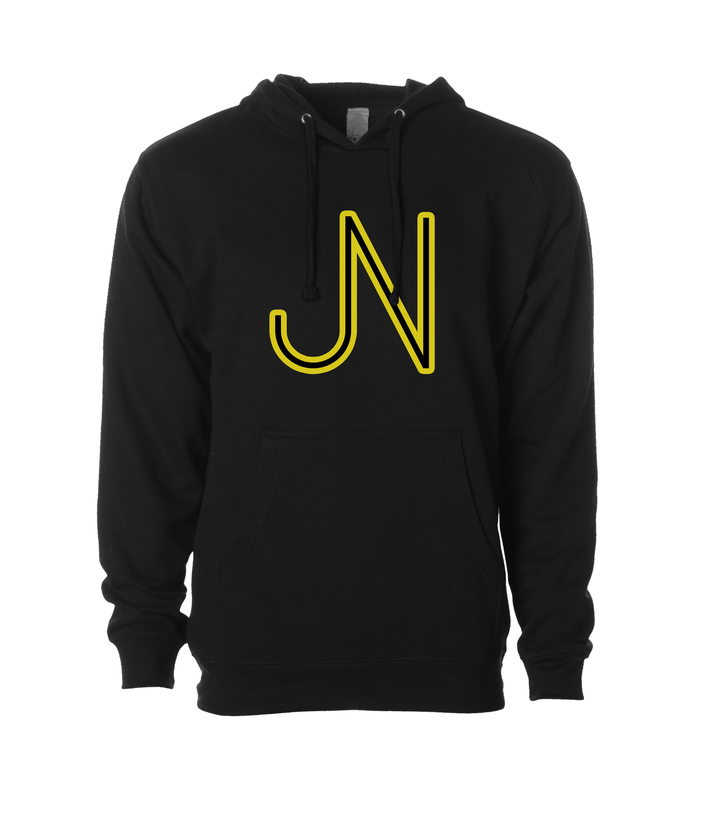 James Neary Music - JN (Yellow) - Black Hoodie