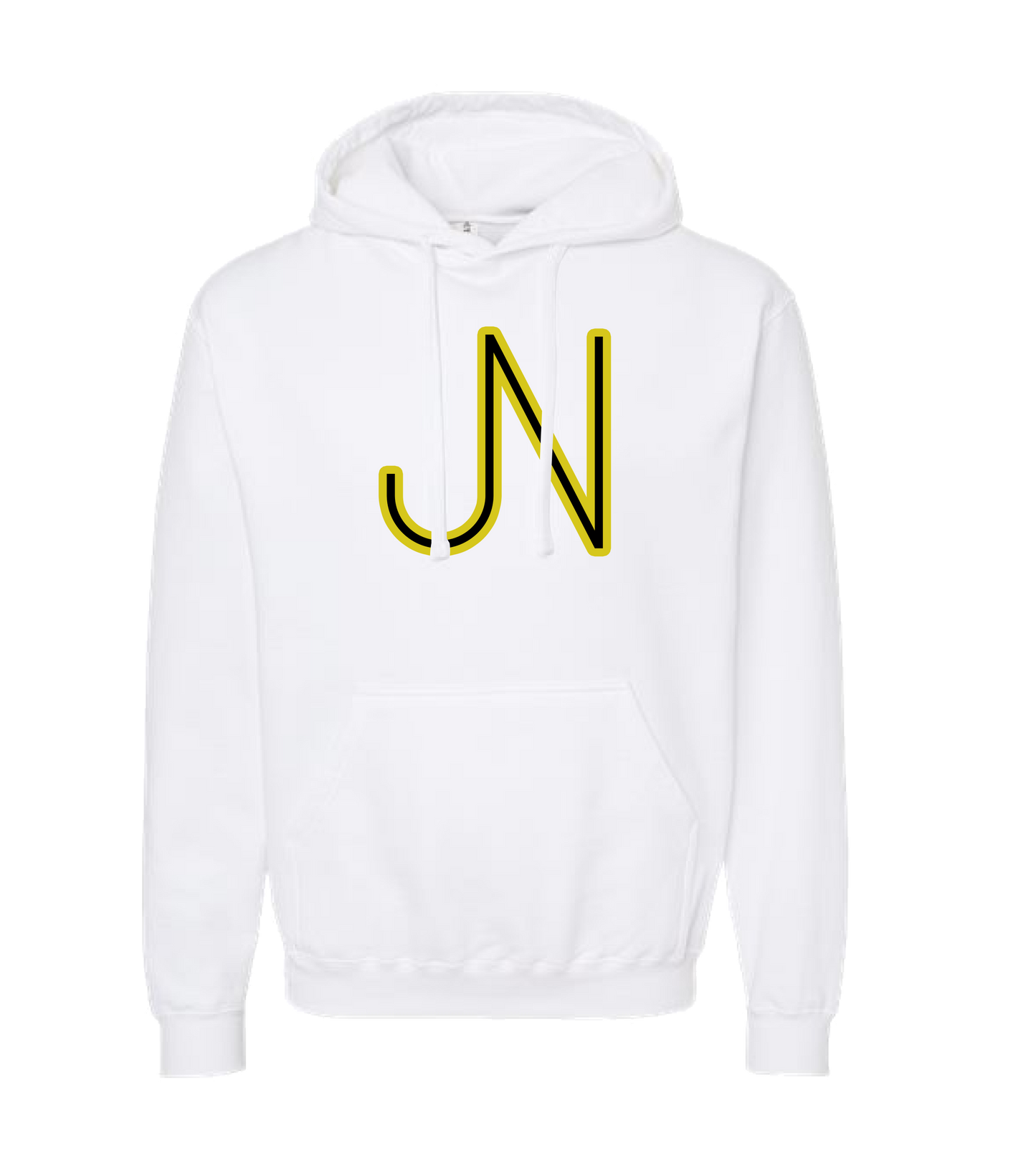James Neary Music - JN (Yellow) - White Hoodie