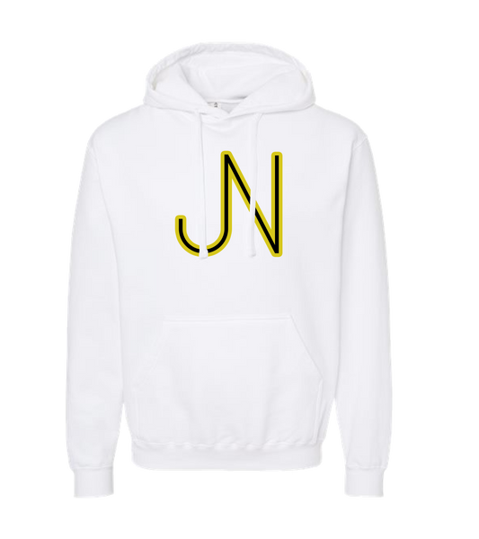 James Neary Music - JN (Yellow) - White Hoodie