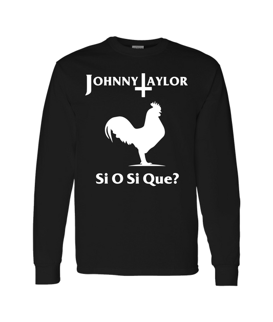 Johnny Taylor Merch Store - Other stuff - Black Long Sleeve T