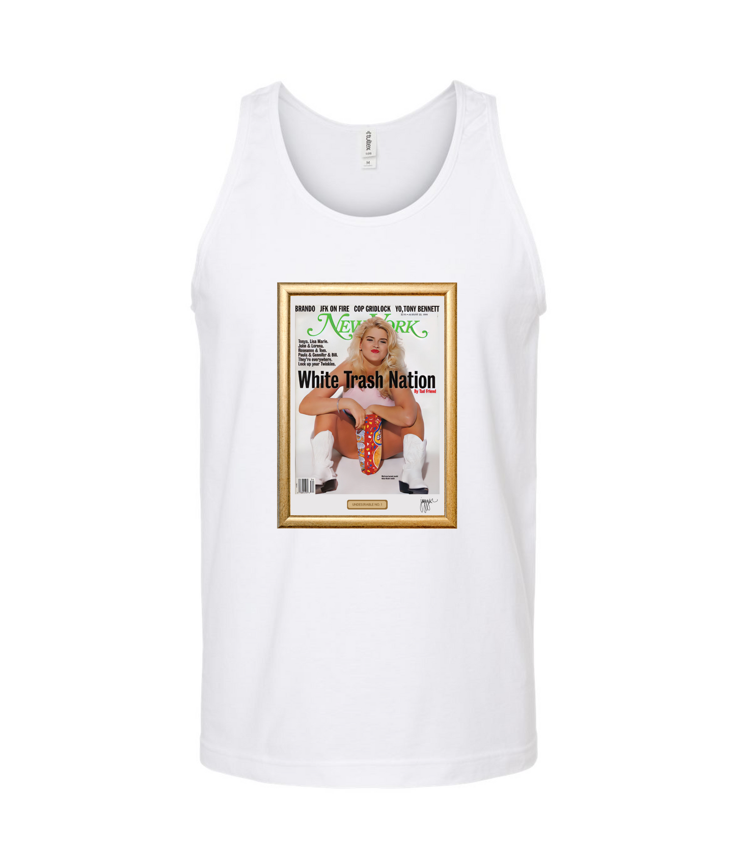 Jaggyish - White Trash Nation Tank Top