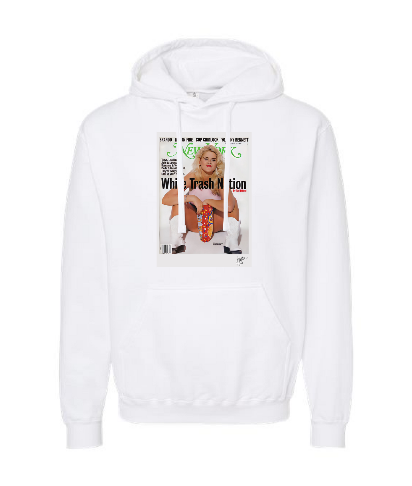 Jaggyish - White Trash Nation Hoodie