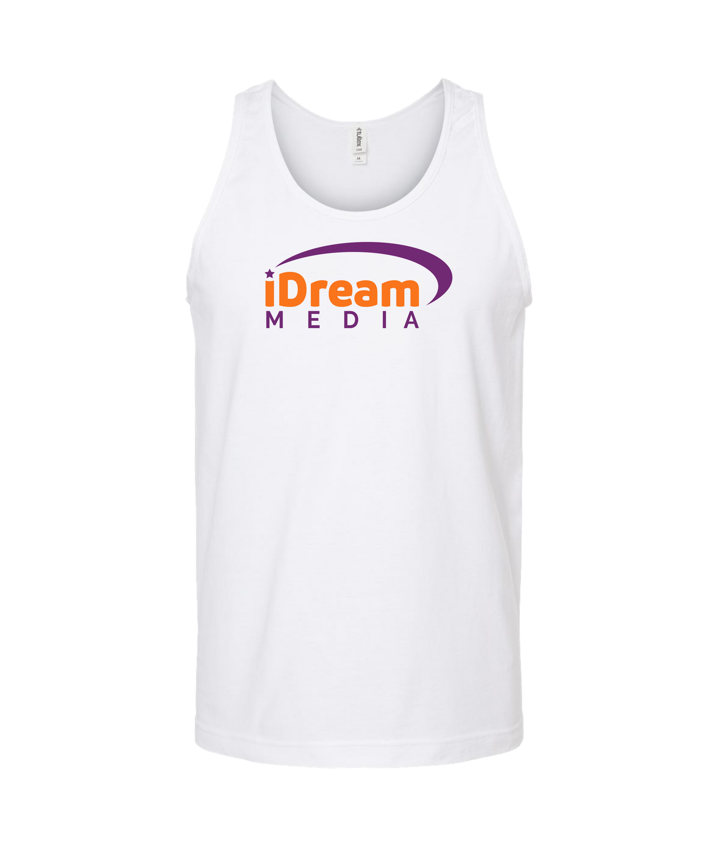 Je Vaughn Show - iDream Media Logo - White Tank Top
