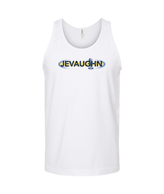 Je Vaughn Show - JEVAUGHN Mic Logo - White Tank Top