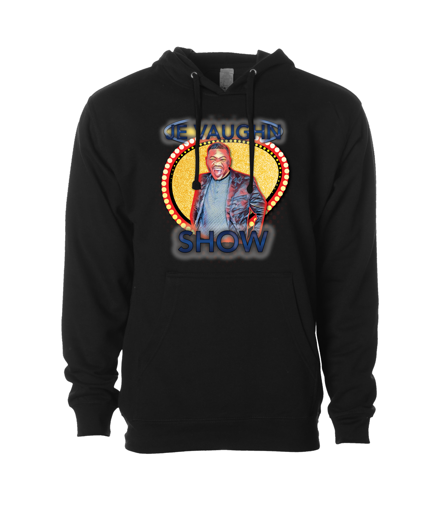 Je Vaughn Show - Smile - Black Hoodie