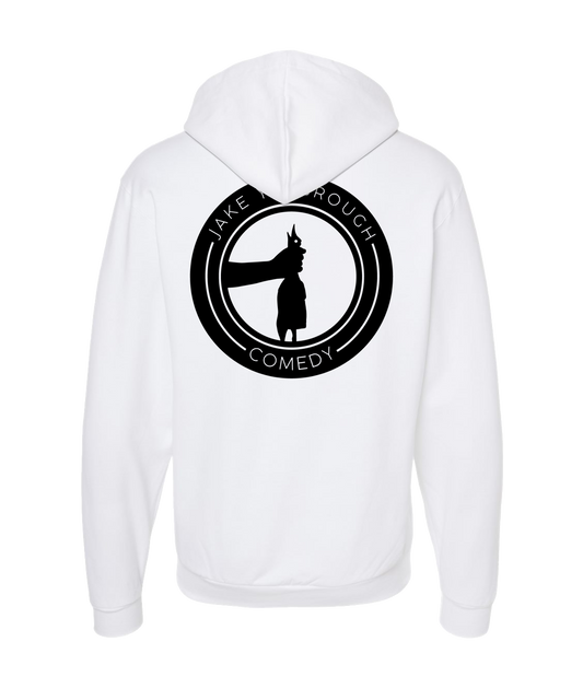 Jake Yarbrough - Choke it - White Zip Up Hoodie