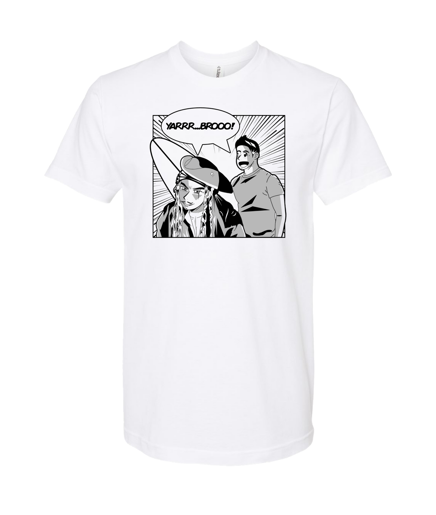 Jake Yarbrough - YARRR... BROOO! - White T Shirt