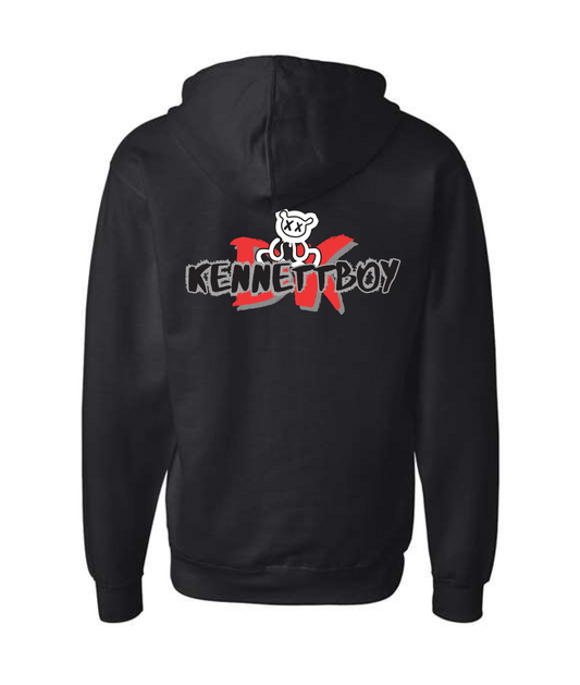 Kennettboy DK - Kennettboy DK - Black Zip Up Hoodie