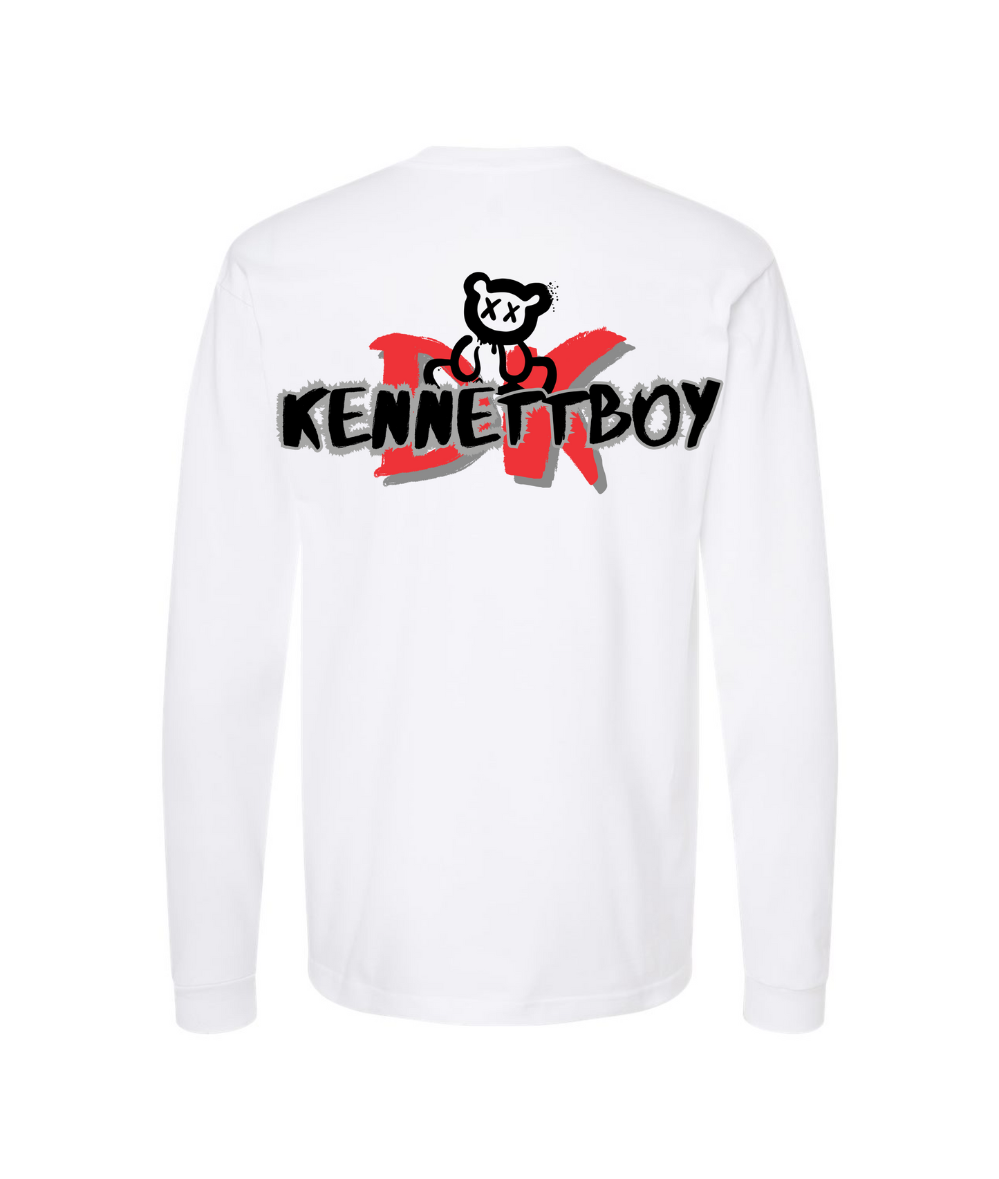 Kennettboy DK - Kennettboy DK - White Long Sleeve T