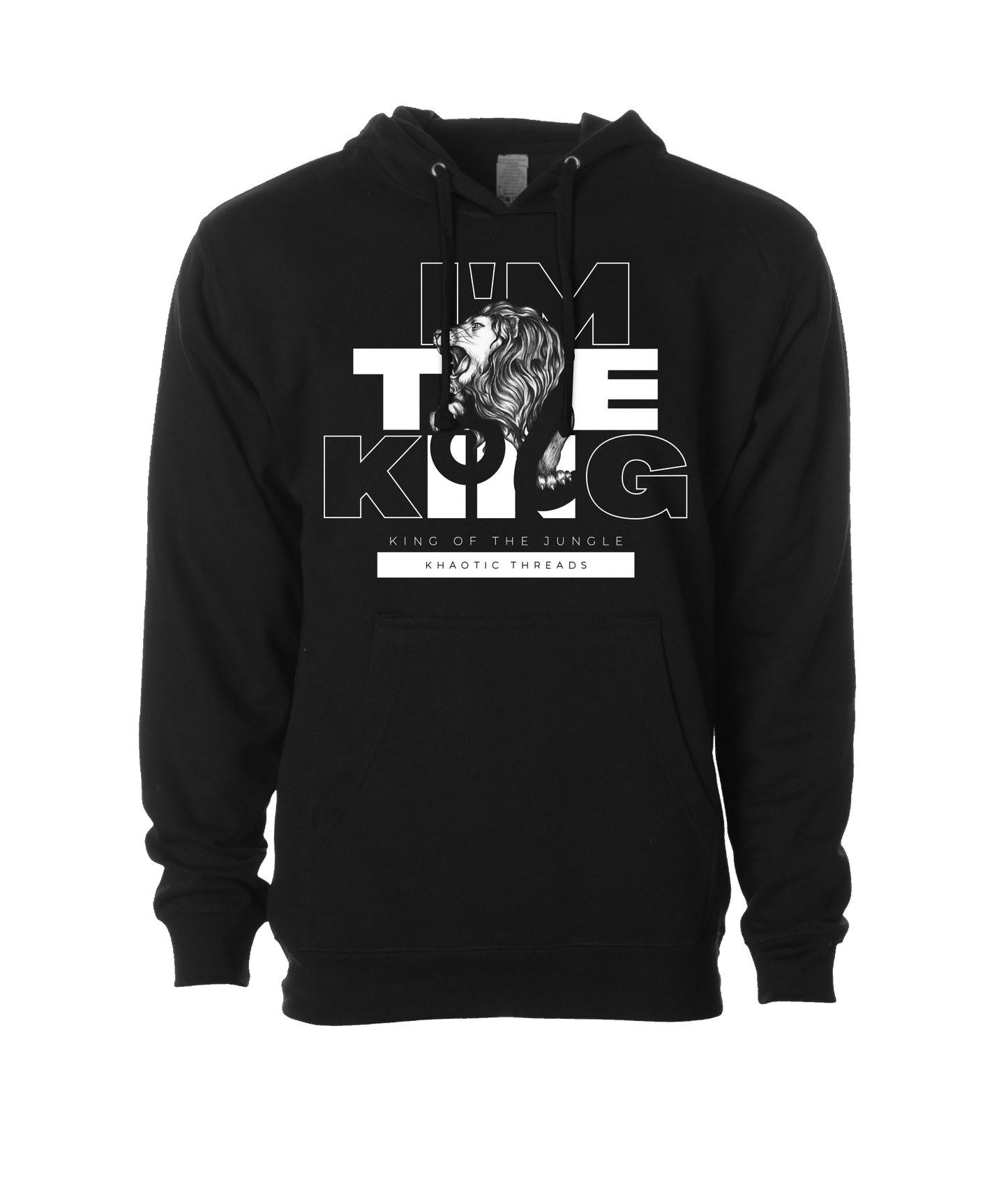 V-KHTTOP - I'm The King - Black Hoodie