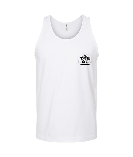 khaotic Threads - I'm The King - White Tank Top