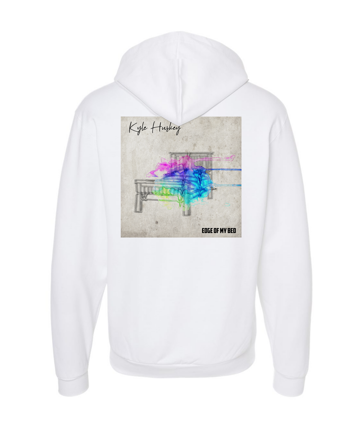 Kyle Huskey - Edge of my Bed - Zip Hoodie