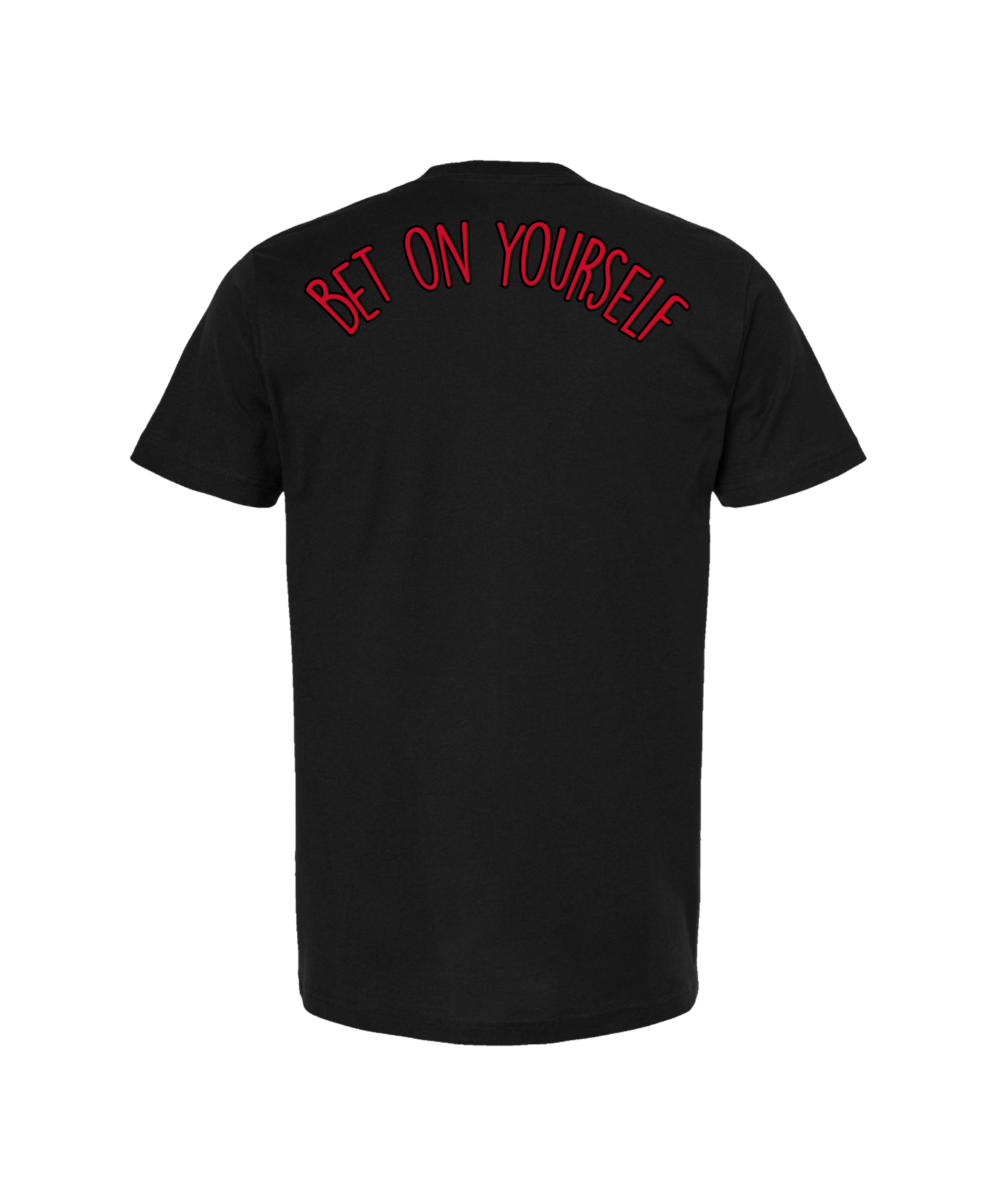 King Julgah - B()Y Dice RED (2 sided) - Black T-Shirt