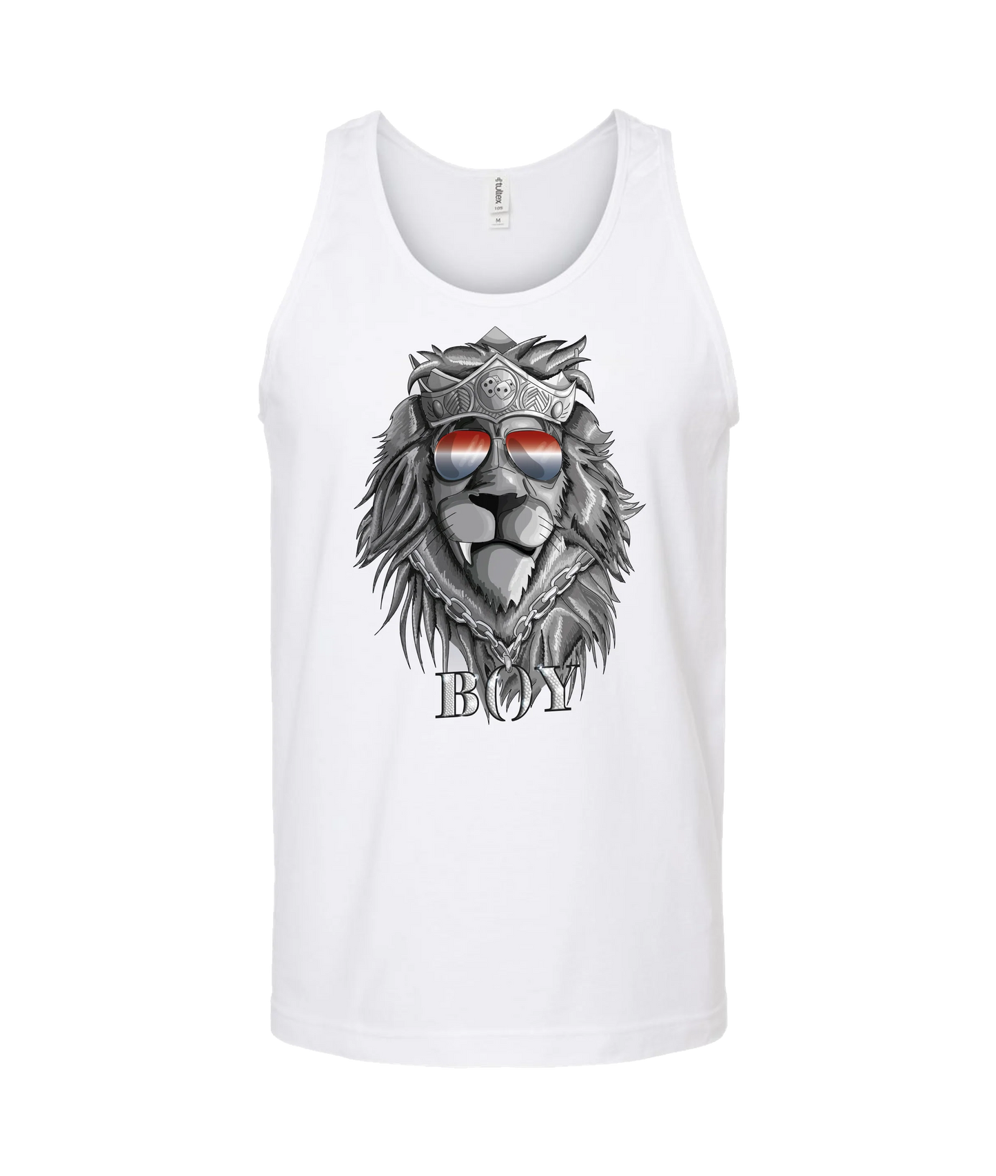 King Julgah - Lion - White Tank Top