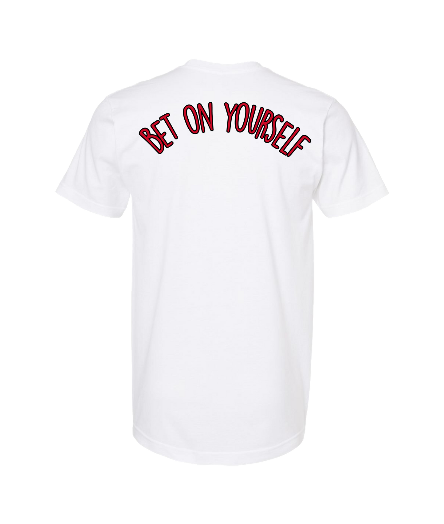 King Julgah - B()Y Dice RED (2 sided) - White T Shirt