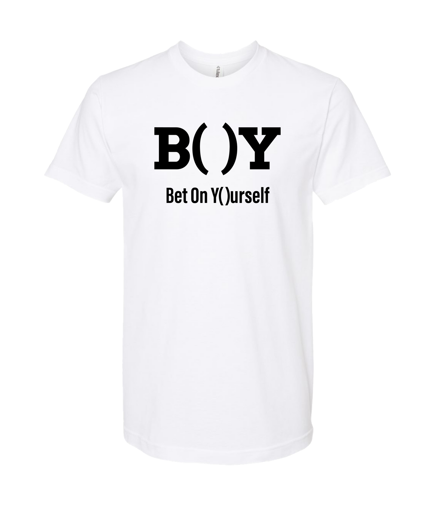 King Julgah - B()Y (1 sided) - White T-Shirt