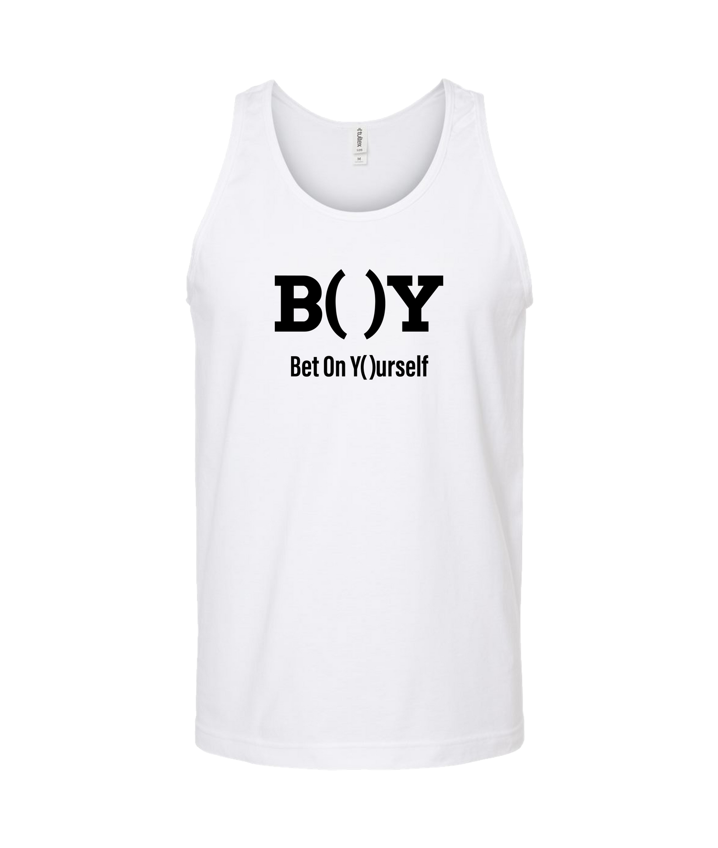 King Julgah - B()Y (1 sided) - White Tank Top