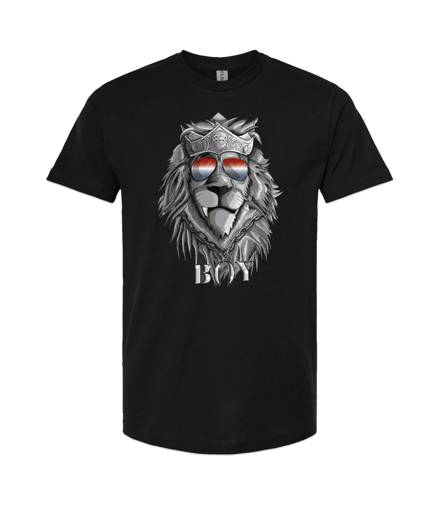 King Julgah - Lion - Black T-Shirt