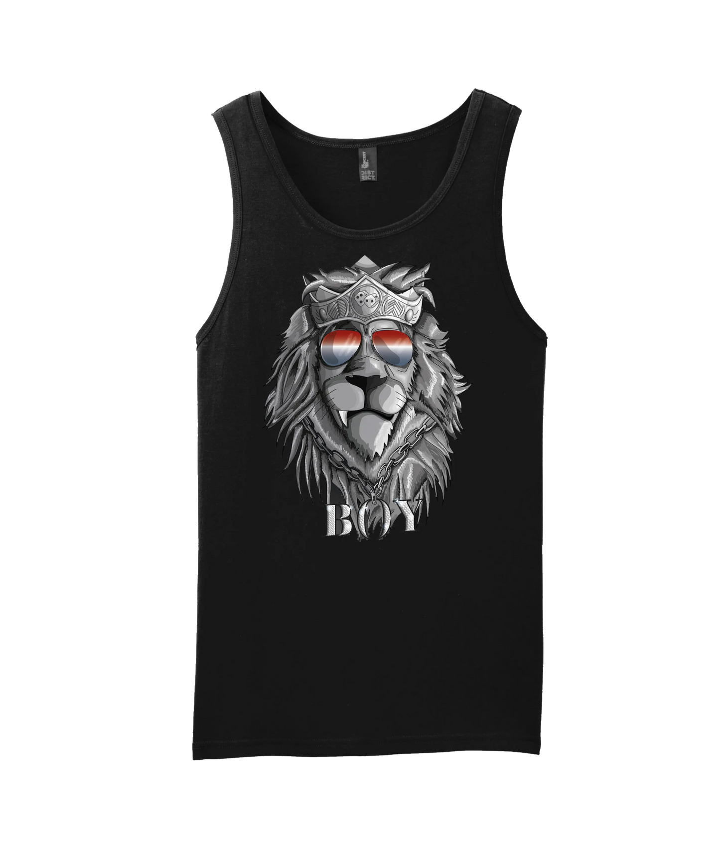 King Julgah - Lion - Black Tank Top