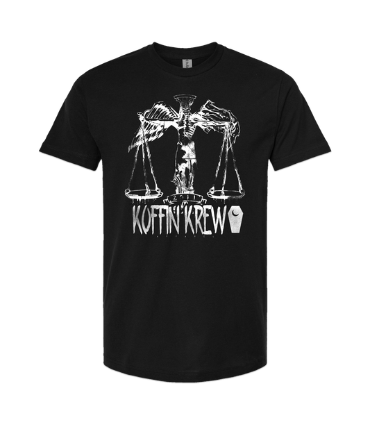 Koffin Krew Apparel - The Fallen - Black T-Shirt
