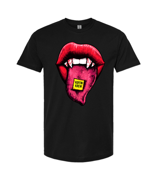 Koffin Krew Apparel - Vamp - Black T-Shirt