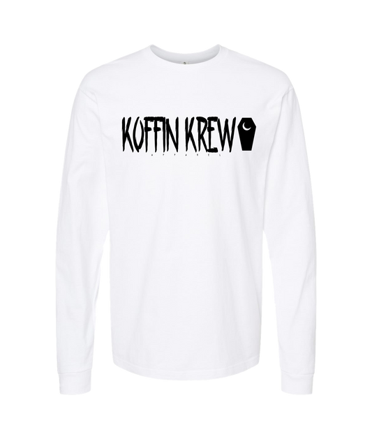 Koffin Krew Apparel - Koffin Krew - White Long Sleeve T