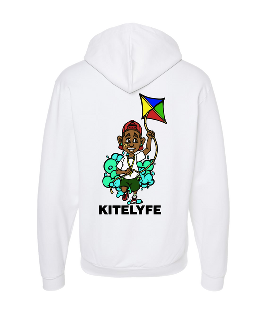 Kitelyfe - KITE - White Zip Up Hoodie