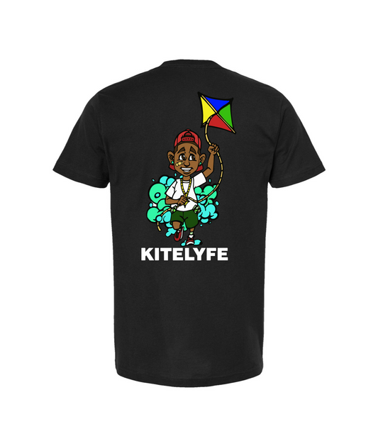 V-KLYFTOP - 4EVERKITED - Black T Shirt