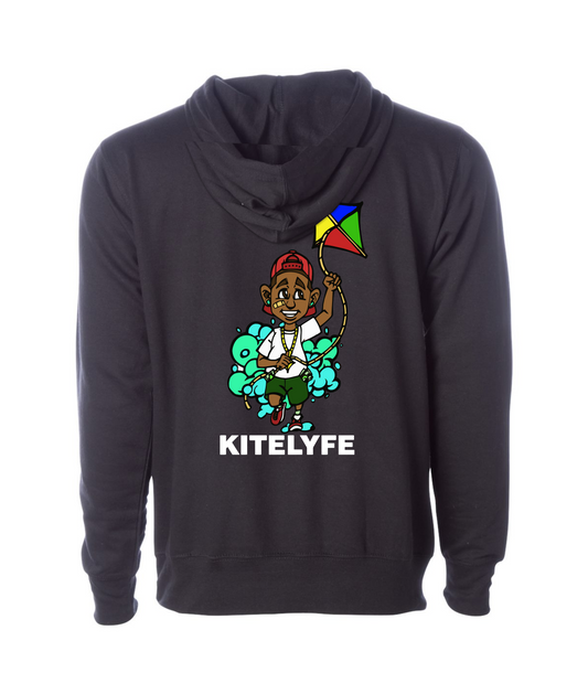 Kitelyfe - 4EVERKITED - Black Hoodie