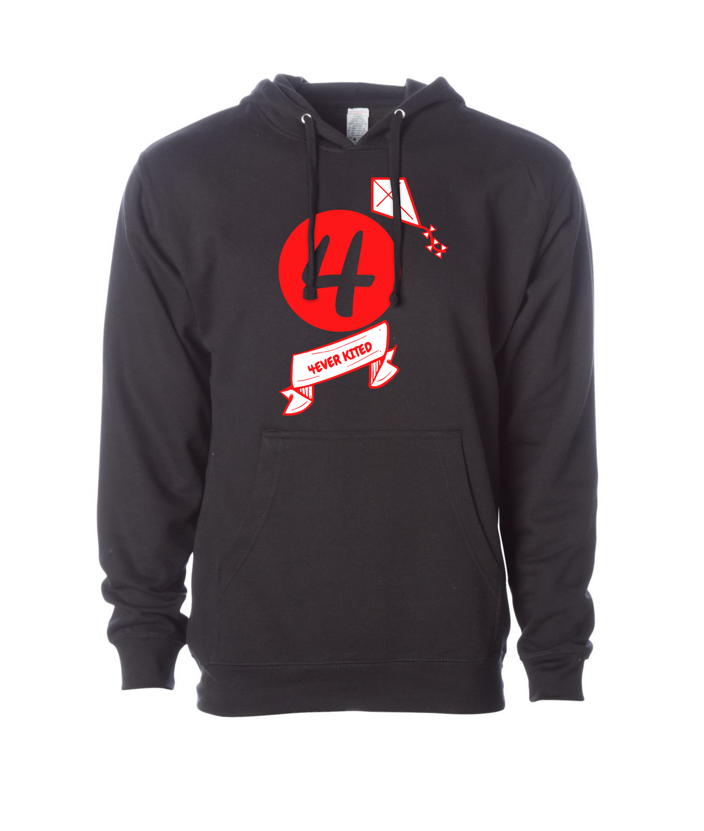 Kitelyfe - 4EVERKITED - Black Hoodie