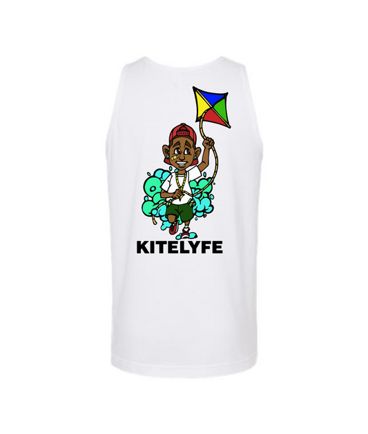 V-KLYFTOP - 4EVERKITED - White Tank Top
