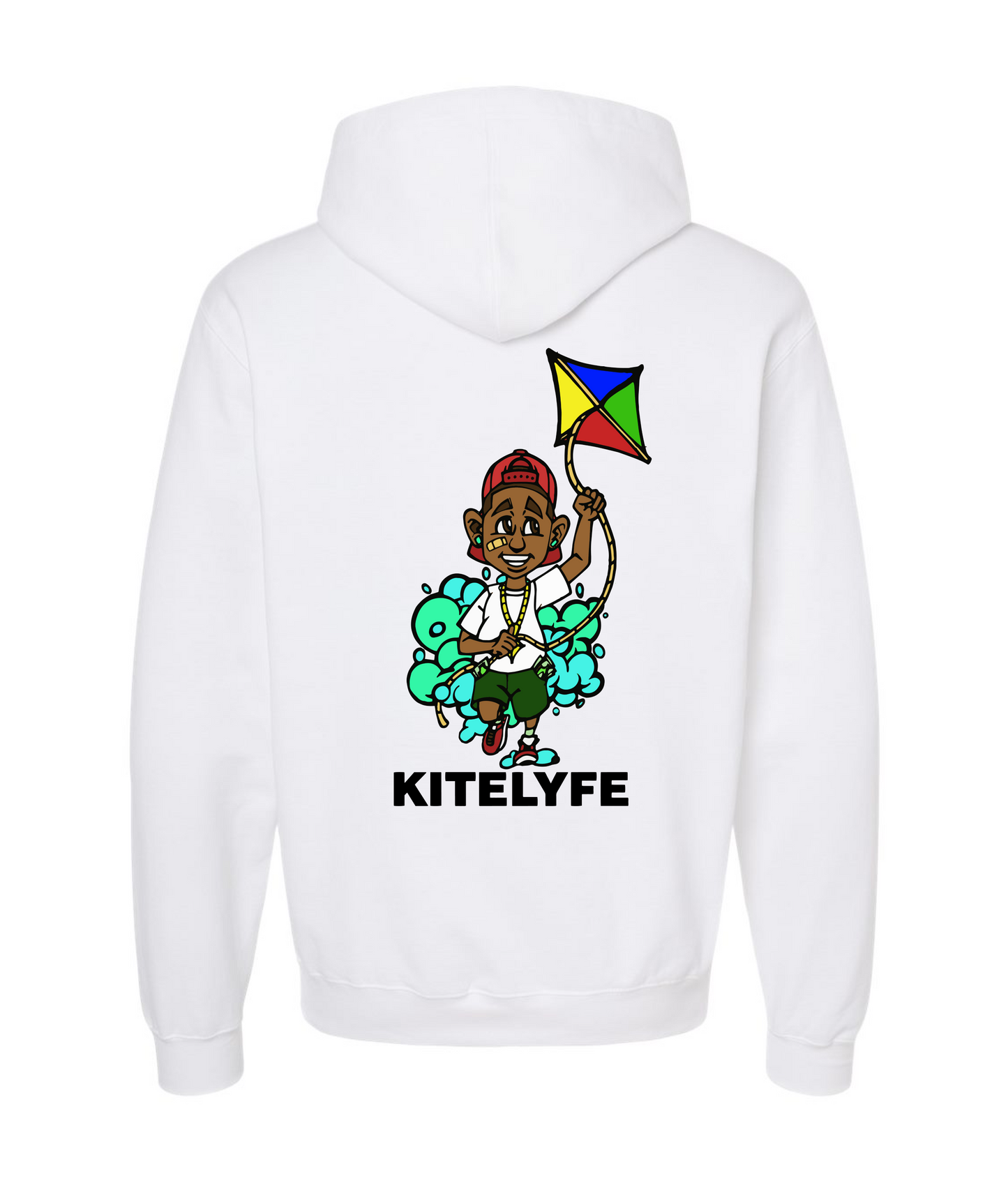 V-KLYFTOP - 4EVERKITED - White Hoodie