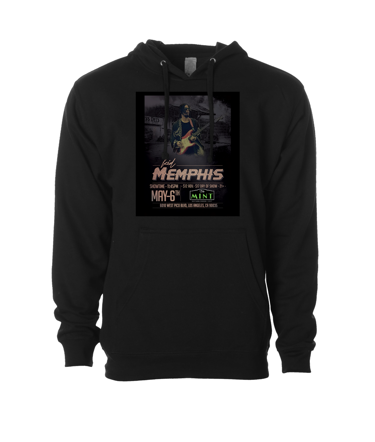 Kid Memphis - DESIGN 1 - Black Hoodie