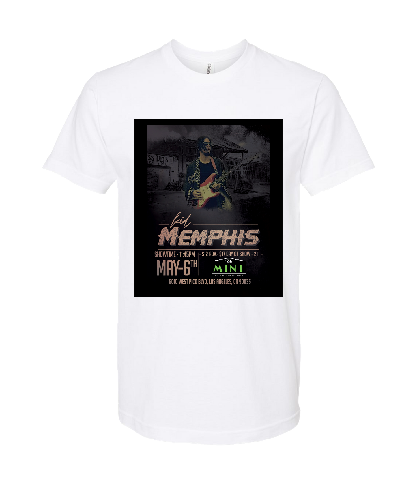 V-KMTOP - DESIGN 1 - White T Shirt