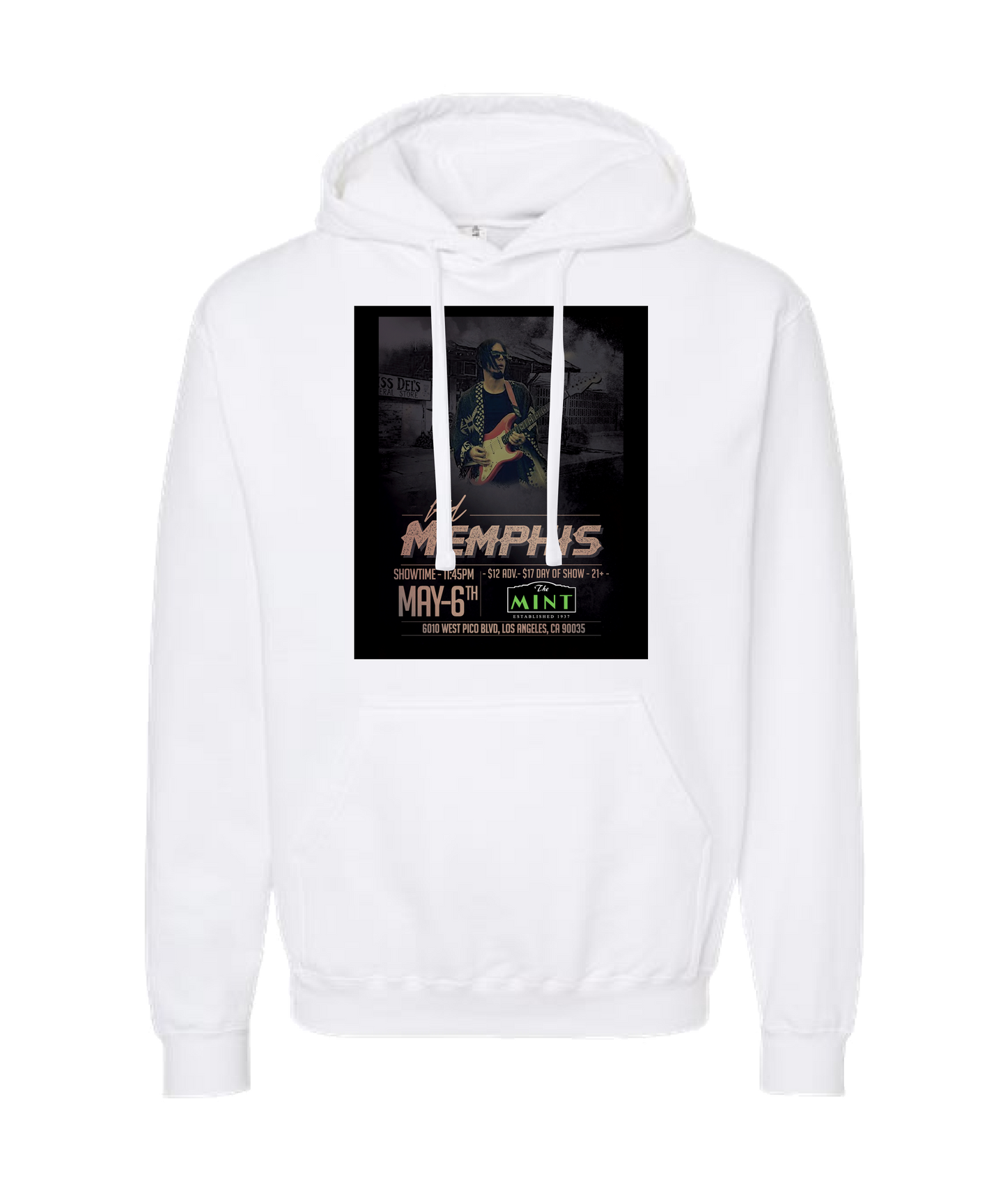V-KMTOP - DESIGN 1 - White Hoodie