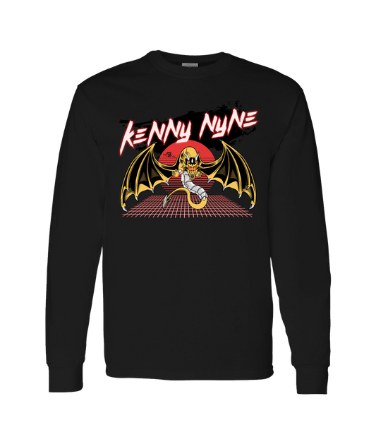 Kenny Nyne - Cyberdragon - Black Long Sleeve T