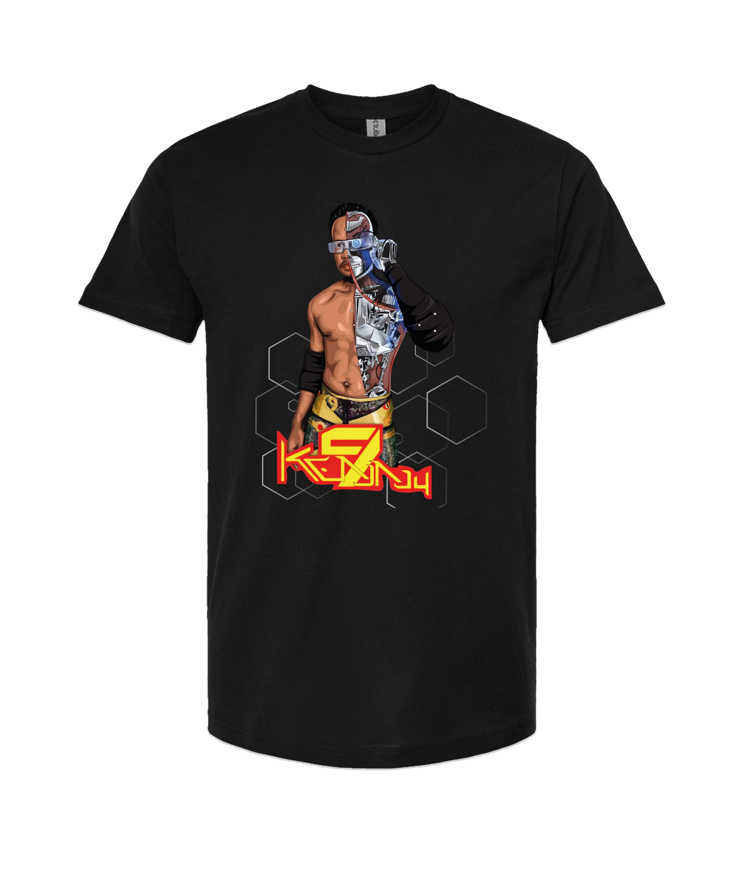 Kenny Nyne - Bionic - Black T Shirt