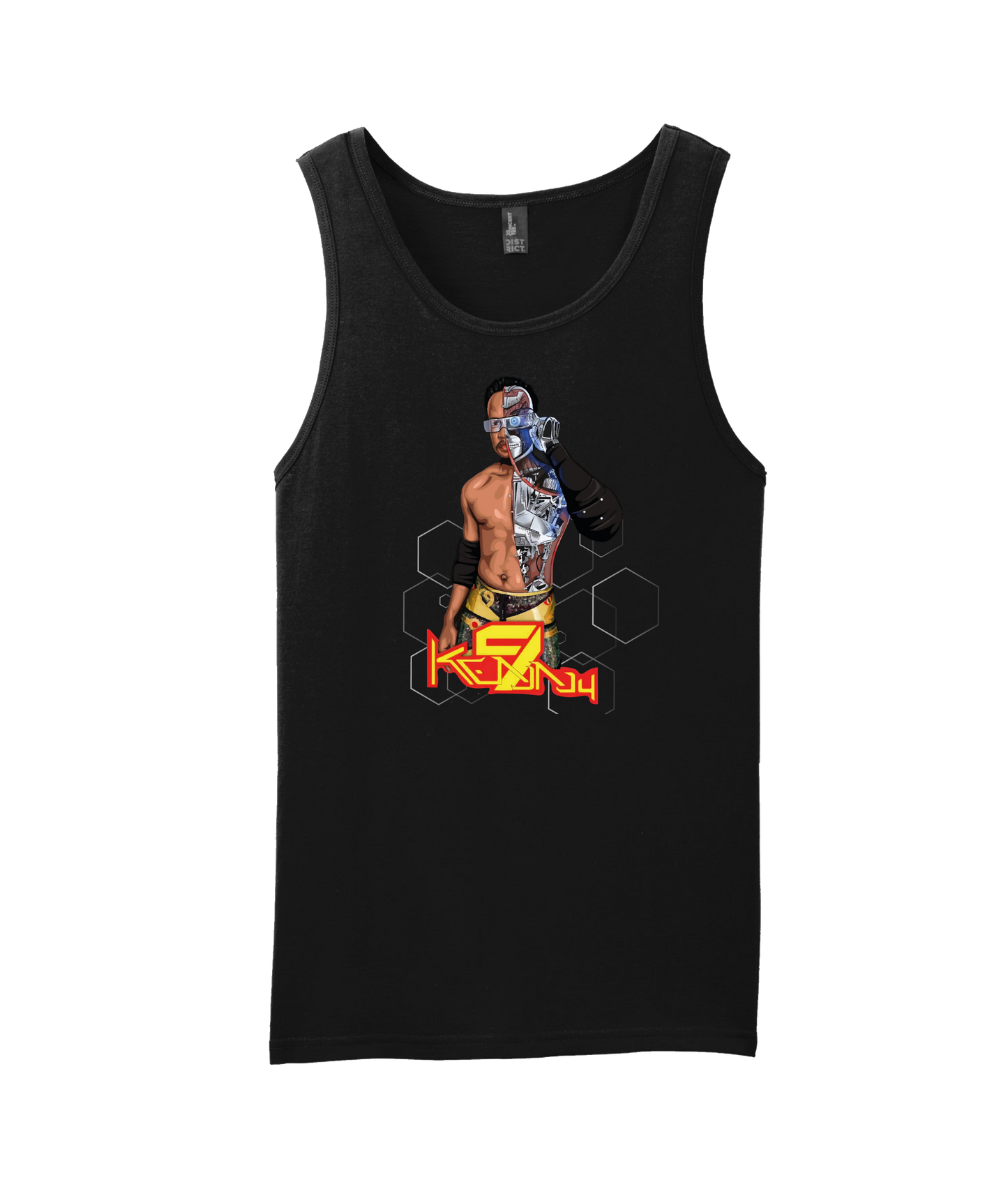 Kenny Nyne - Bionic - Black Tank Top