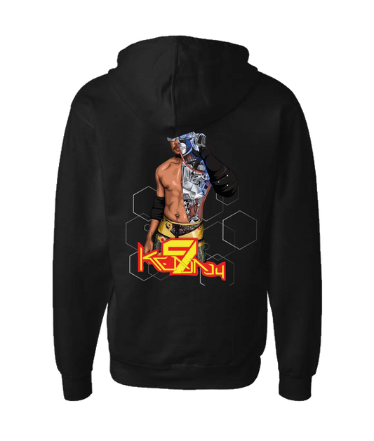 Kenny Nyne - Bionic - Black Zip Up Hoodie