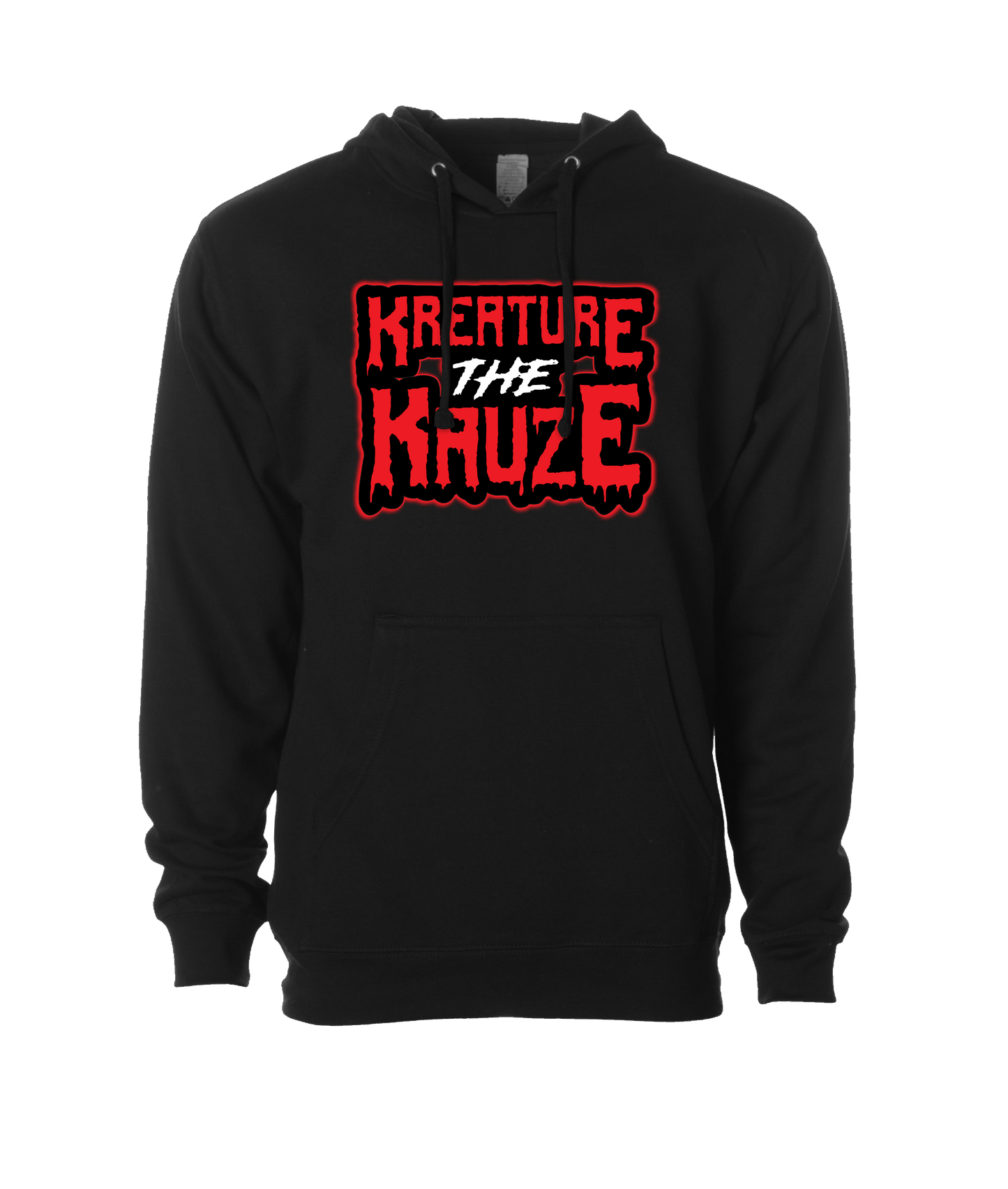 KREATURE AKA KREATURE THE KAUZE - Logo - Black Hoodie