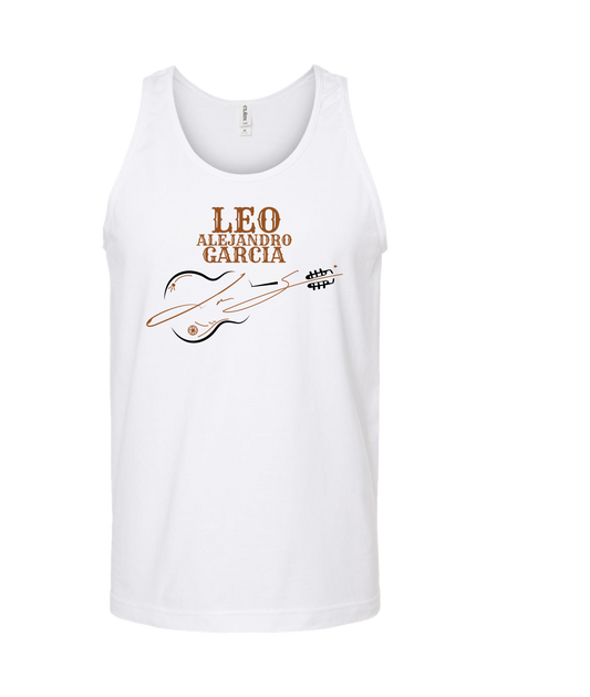 Leo Alejandro Garcia - LAG Guitar Logo - White Tank Top