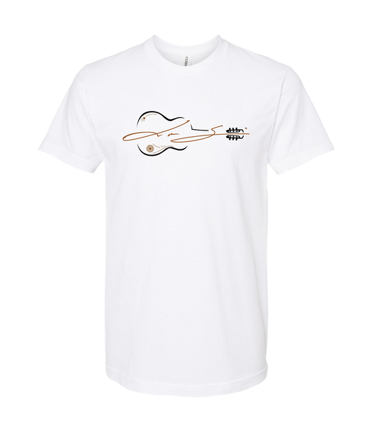 Leo Alejandro Garcia - Guitar Logo - White T Shirt