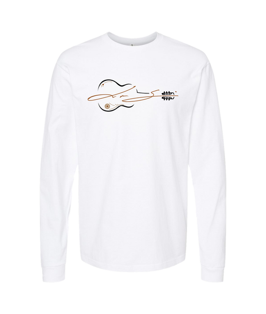 Leo Alejandro Garcia - Guitar Logo - White Long Sleeve T