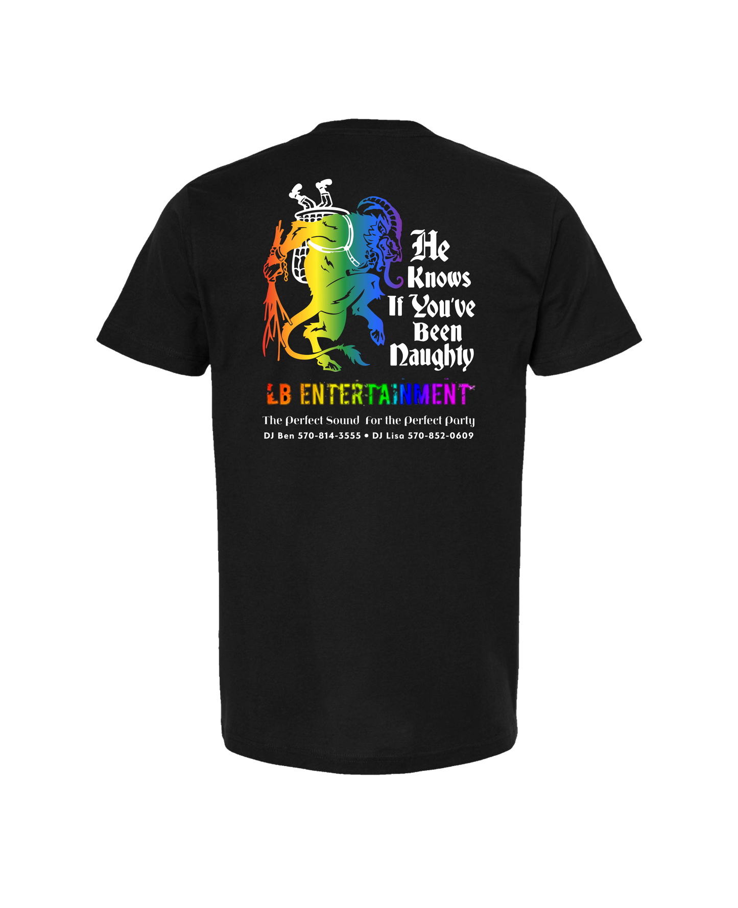 LB Entertainment - Krampus - Black T-Shirt