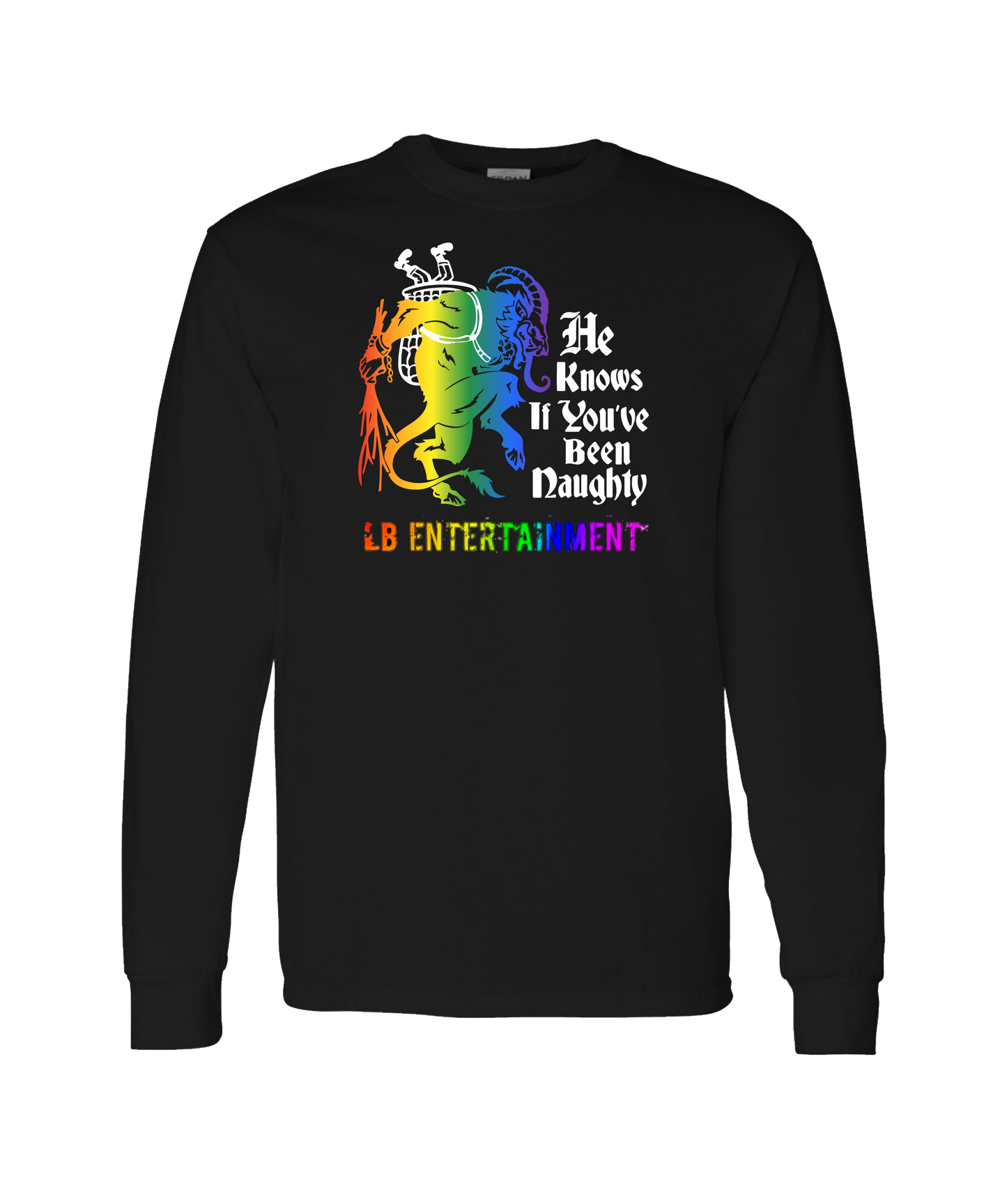 LB Entertainment - Krampus - Black Long Sleeve T